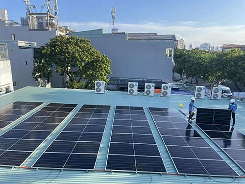 Thi công lắp đặt hệ thống điện năng lượng mặt trời áp mái - Bình Thảo Solar - Công Ty TNHH Bình Thảo BN